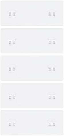 YASONIC 5 PackTransparent Adhesive Strip for Corner Shower Caddies