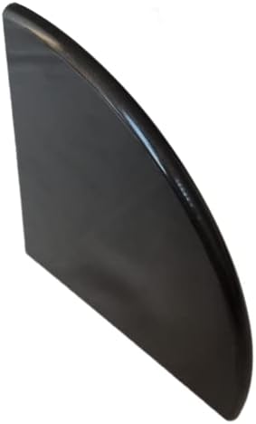 9 Inch Black Marble Corner Shower Shelf for Bathroom, Granite Stone Corner Shelves Both Side Polished for Bath Wall Mounted,Tiled Shower Walls (1Pcs - Black)