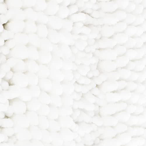 Yimobra U Shaped Toilet Rug Set, Absorbent Chenille, 32x20+24x20, White | Non Slip Machine Washable Quick Dry Bath Mat Set, Soft Plush Shower Rugs for Bathroom Floor Sink Tub and Shower Outside