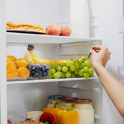 Amyhill 10 Pcs Refrigerator Liners Absorbent Fridge Shelf Mats, Stylish