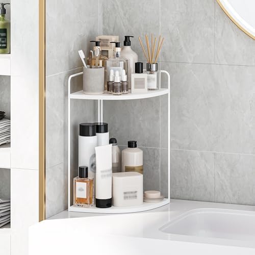 Bathroom Counter Organizer, Vanity & Makeup Countertop Organizer