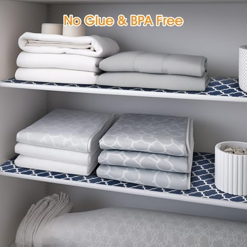 Shelf and Drawer Liner for Kitchen Cabinet Non-Adhesive Non Slip