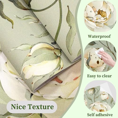 HAOKHOME Cabinet Liner Kitchen Drawer Liners Peel and Stick Contact Paper
