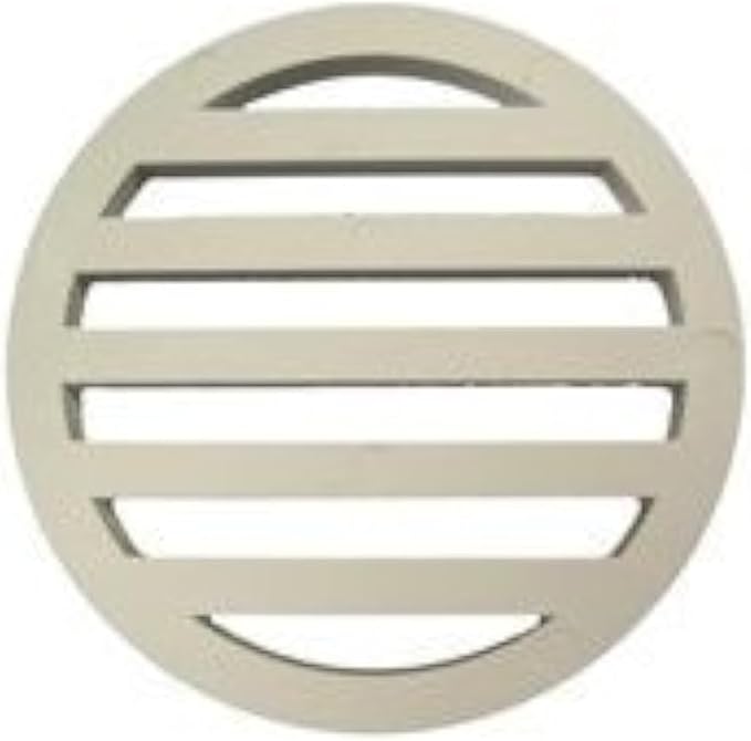 Plastic Drain Cover 3" inch diameter & 1/4" inch thick - 5 PACK