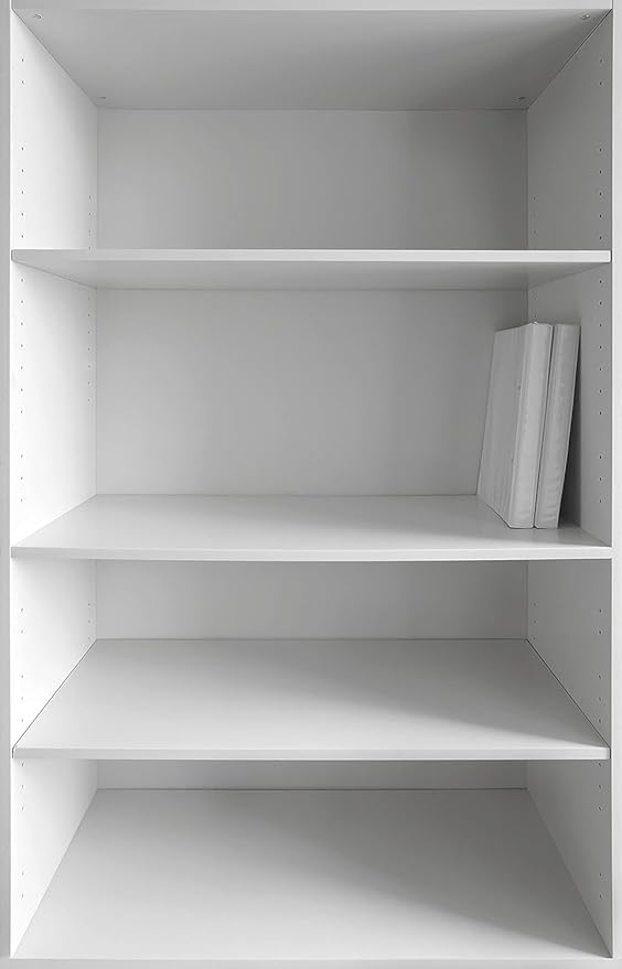 Cabinet Shelf Melamine 3/4'', Custom, Cut to Size. (10'' Depth, 21'' Length)