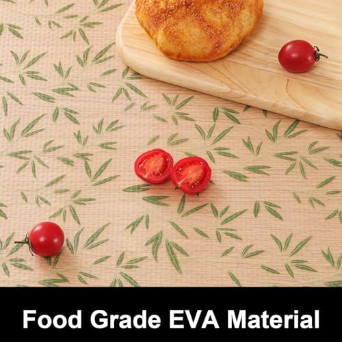 Cooyes Shelf and Drawer Liners for Kitchen Cabinets, Non Adhesive Liner