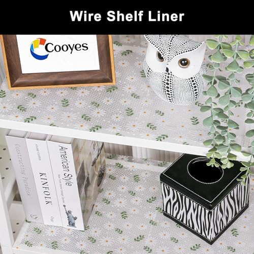 Cooyes Shelf Liner Non-Adhesive EVA Cabinet & Drawer Liner 20" x 240"