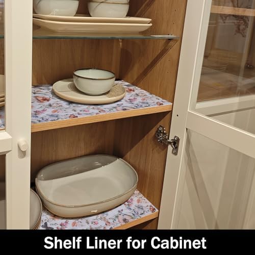 Mushroom 16IN x 10FT Shelf Liners Non Adhesive
