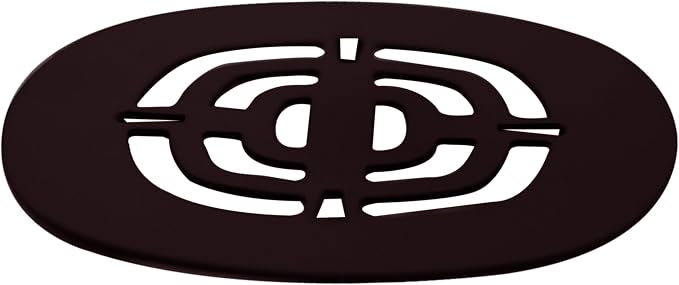 Westbrass Brass Snap-In Shower Strainer Grid, Oil Rubbed Bronze, D316-12