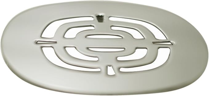 Westbrass Brass Snap-In Shower Strainer Grid, Polished Nickel, D316-05