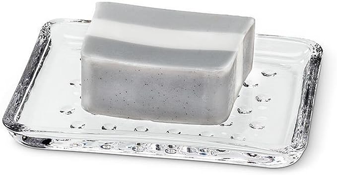 Abbott Collection Simple Rectangle Soap Dish - Glass (5" L)