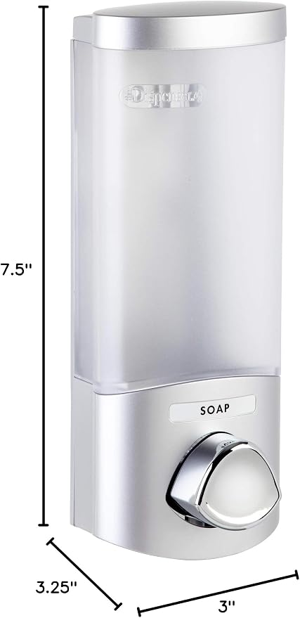 Better Living Products Euro, 1-Chamber, Satin Silver (Pack of 2)