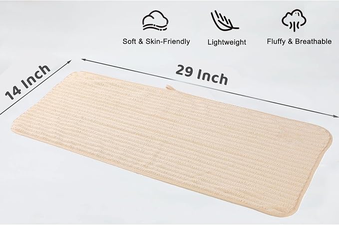 Luxury 3-Piece Quick-Dry Bath Towel Set – Ultra Soft Microfiber Towels | Hand Bath Towels for Bathroom, Pool, Home, Sports Gym & Travel – Elegant Twill Design (14”x 29.6”)