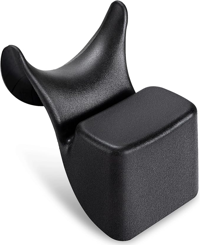 Noverlife Shampoo Bowl Neck Rest, Comfortable Hair Salon Rubber Cushion Shampoo Sink Gel Neck Pad, Professional Hair Washing Pillow Support for Home Salon, Beauty Salons, Barbershop, SPA