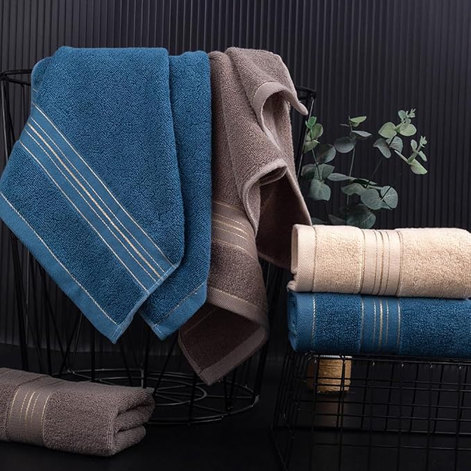 3 Pack Hand Towels for Bathroom, Cotton Soft & Absorbent | Decorative Hand Towel Set for Face Spa Bath Gym Kitchen, 13x30 Inch, Premium materials ensure