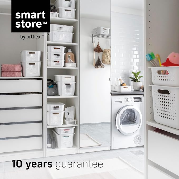 SmartStore - Basket Recycled Storage Box 20-13 Litres - Taupe Colour