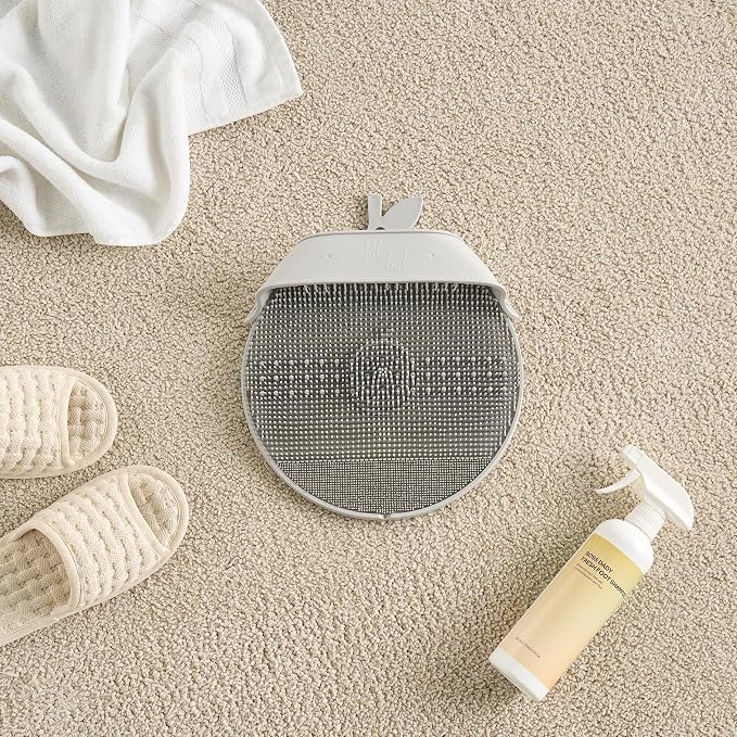 Larger Foot Scrubber - Foot Cleaner&Massager with Non-Slip Suction Cups for Use in the Shower