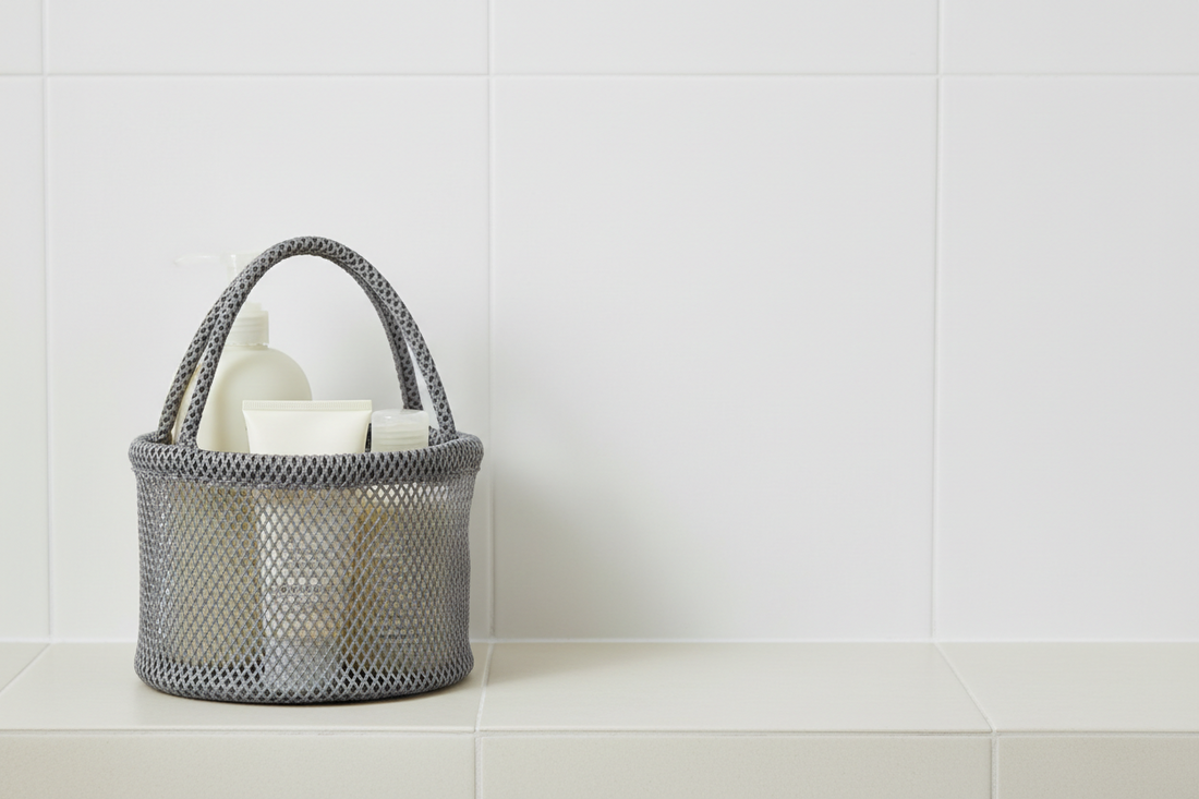 Shower Totes and Portable Caddies for Shared Bathrooms