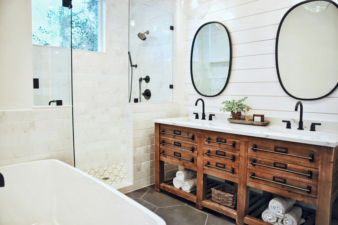How to Organize Under the Bathroom Sink Around the Plumbing