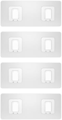 Shower Caddy Adhesive Replacement, Transparent Adhesive Hooks