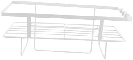 PRETYZOOM Iron Bathroom Rack Over Toilet Organizer Shelf for Storage