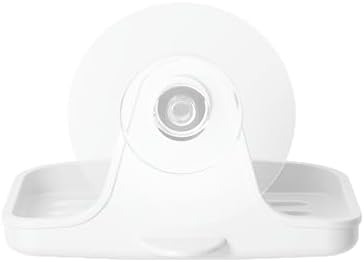 Umbra Flex Soap Dish, Adhesive Wall Mount Bathroom Shower, White