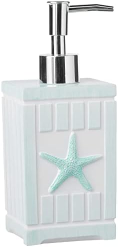 Sweet Home Collection Bathroom Accessories Sets Unique Collections Modern Classic Contemporary Decorative Beautiful Designs Bath Shower Tub Décor, 4 Piece Set, Beach Shells (Pack of 6)