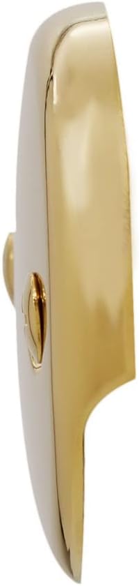 Westbrass Twist & Close Tub Trim Set with Two-Hole Overflow Faceplate, Polished Brass, D94-2-01
