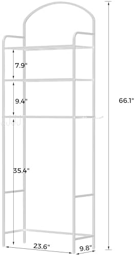 3 Tier Over The Toilet Storage Rack, Bathroom Organizer