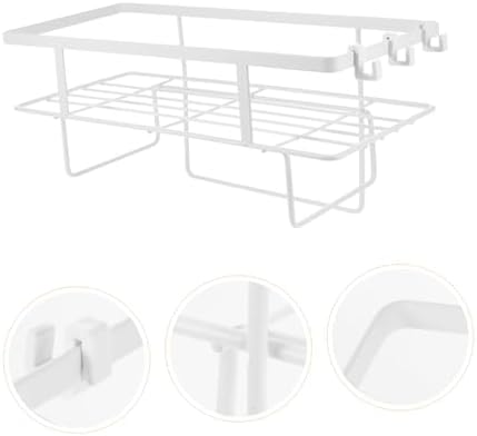 PRETYZOOM Iron Bathroom Rack Over Toilet Organizer Shelf for Storage