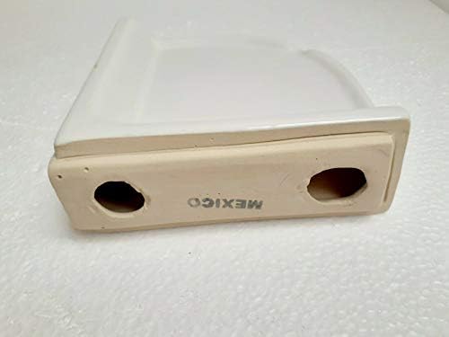 Bright White Ceramic Corner Shower Shelf Ledge Soap Tray Arctic White Daltile Color 0190 Medium 7.5 inch