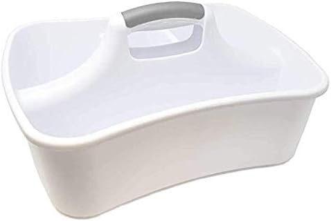 Bath Kitchen Divided Compartment Caddy Storage Sink Organizer Janitors Bucket Cleaning Storage Holder Shower Supplies Cabinet Container
