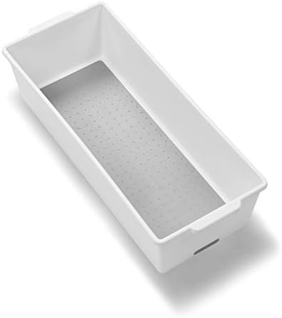 madesmart Classic Large Deep Storage Bin, White