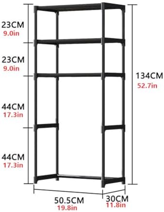 Over Toilet Storage, 3-Tier Over-The-Toilet Storage Rack Sturdy Waterproof Bathroom Organizer Easy Assembly Toilet Shelf Rack for Living Room, Balcony(White)