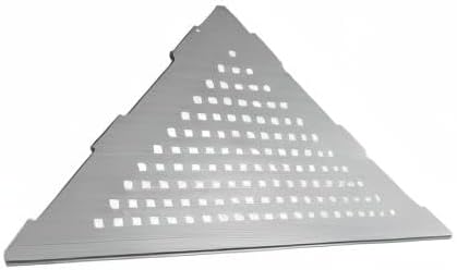 Qeke Corner Shower Shelves, 10” Recessed Tile Shower Shelf Brushed, 1 Pack