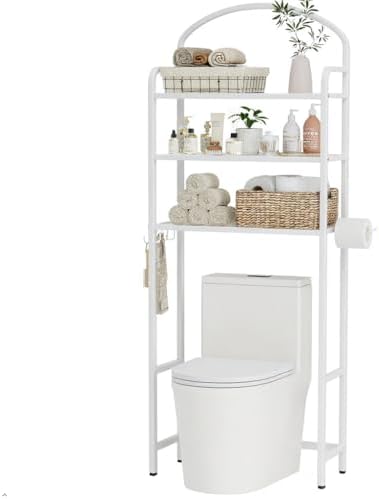 3 Tier Over The Toilet Storage Rack, Bathroom Organizer