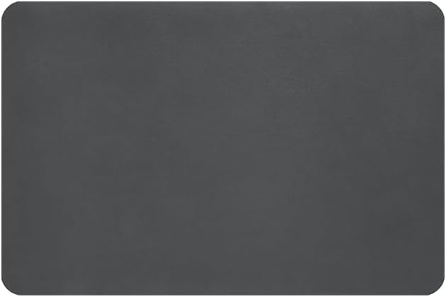 Under Sink Mats-35" x 24" (Cut-to-Fit) Absorbent Shelf Liner for Kitchen&Bathroom Cabinets | Non-Slip, Quick-Dry Cabinet Liner for Under Sink, Vanity & Utility Storage (Grey, 35''x24'')