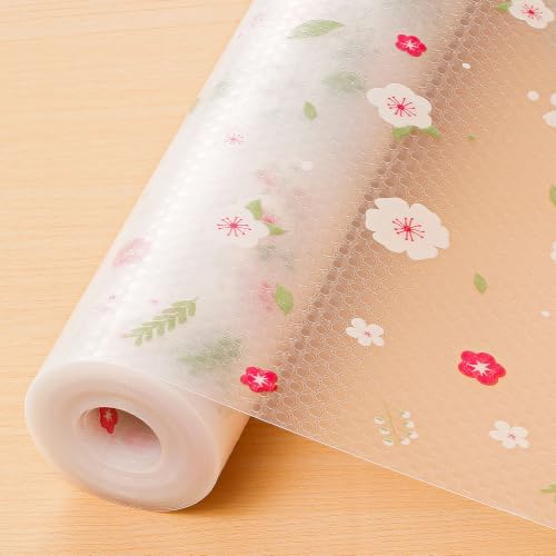 Cooyes Shelf Liner Non-Adhesive EVA Cabinet & Drawer Liner 17.5" x 197"