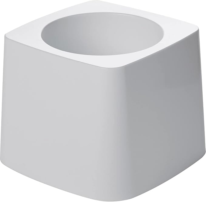 Rubbermaid Commercial Products 5" Toilet Bowl Brush Holder White Compact Design for Toilet Brush Storage for Bathroom/Professional/Janitorial Use