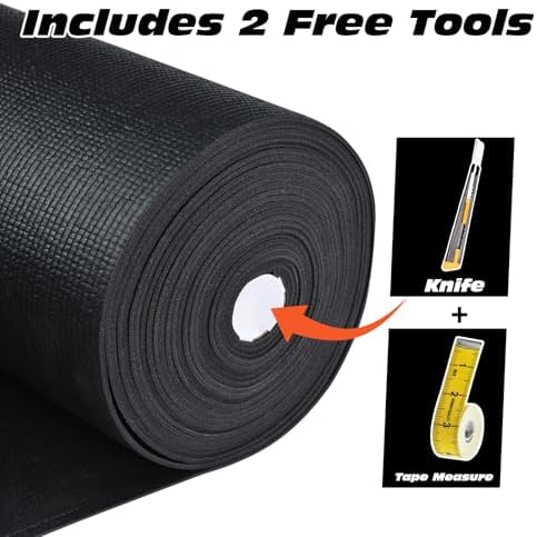 Professional Grade Tool Box Liner Heavy Duty Non-Slip Drawer Liner Black
