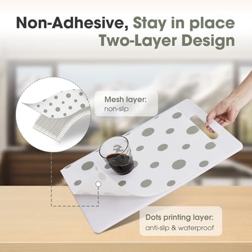 Drawer and Shelf Liner for Kitchen Cabinets, 12IN X 20FT