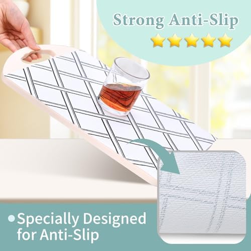 Drawer and Shelf Liner for Kitchen Cabinet: 17 in X 30 Ft Non Slip