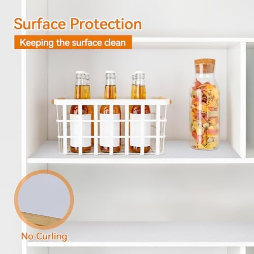 Shelf and Drawer Liner for Kitchen Cabinet Non-Adhesive Non Slip