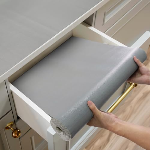 Shelf and Drawer Liner for Kitchen Cabinet Non-Adhesive Non Slip