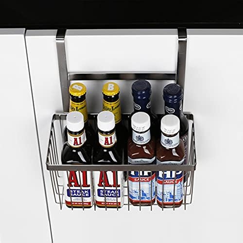 LUANT Over The Bathroom Shower Door Caddy Hanging Storage Organizer Baskets, Bathroom Over the Door Shower Caddy for Shampoo, Conditioner, Soap,2PCS