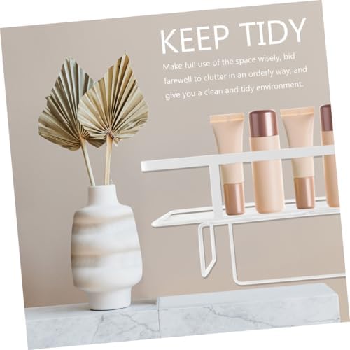 PRETYZOOM Iron Bathroom Rack Over Toilet Organizer Shelf for Storage