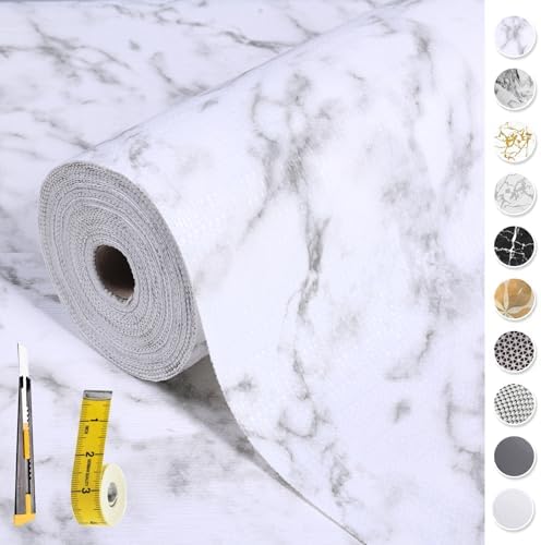 2-Layer Drawer and Shelf Liner for Kitchen Cabinet: 17 in X 39 Ft Non Slip