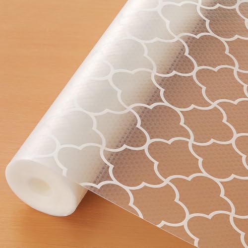 Cooyes Shelf Liner Non-Adhesive EVA Cabinet & Drawer Liner 17.5" x 360"