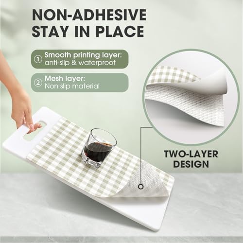 Drawer and Shelf Liner for Kitchen Cabinets, 18IN X 10FT