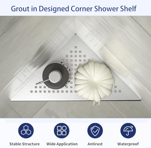 10'' Corner Shower Shelf 2 Pack